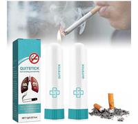 Breathe Free Quit Stick Aromatherapy Inhaler - Natural Nicotine Replacement to Help Quit Cravings (Lavender, Lobelia, Menthol)