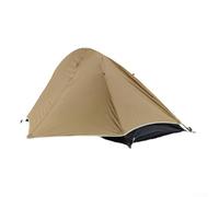 Breathe Freely Under the Stars Lightweight Waterproof Single Person Tent (brown)