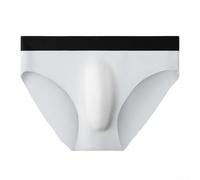 Breathe Freshly with Men's Smooth Finish Boxer Briefs; Designed to Provide Comfort During Daily Activities (3XL White)