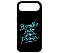 Breathe Into Your Power - Motivational Wellness Design Case for iPhone Air