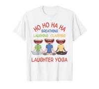 Breathe Laughter Clapping Laughter Yoga T-Shirt
