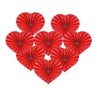 Breathe Life Into Your Event With Our Exquisite 8 Pcs Of Charming Foldable Hearts