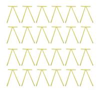 Breathe Life into Your Holiday Decor with a Set of 24 Elegant Red Velvet Christmas Tree Bows (gold)