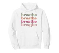 breathe men women favorite adjectives funny sassy fun words Pullover Hoodie