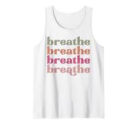Breathe Men Women Favorite Adjectives Funny Sassy Fun Words Tank Top