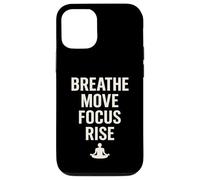 BREATHE MOVE FOCUS RISE spirituality yoga meditation nature Case for iPhone 12/12 Pro