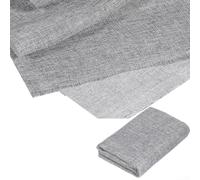 Breathe New Life into Your For Speakers with Our Protective Dacron Grill Fabric Solution (Grey)