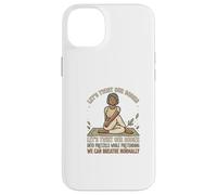 Breathe Normal Ironic Yoga Pose Hobby Meditation Case for iPhone 14 Plus