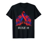 Breathe On - Pulmonary Fibrosis Awareness T-Shirt Gift T-Shirt