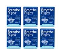 Breathe Right Congestion Relief Nasal Strips Clear Large 10 Strips 10 Strips