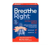 Breathe Right Extra Strong Beige X8 Nasal Strips