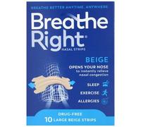 Breathe Right Nasal Strips Beige Large 10