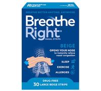 Breathe Right Nasal Strips Tan 30 - Large