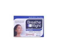 Breathe Right Nasal Strips Tan - 30 Small/Medium