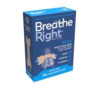 Breathe Right Congestion Relief Nasal Strips Original Large 30 Pack