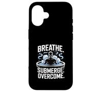Breathe Submerge Overcome Ice Bath Case for iPhone 16