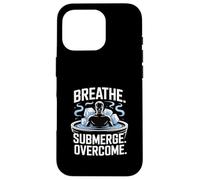 Breathe Submerge Overcome Ice Bath Case for iPhone 16 Pro