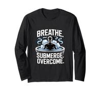 Breathe Submerge Overcome Ice Bath Long Sleeve T-Shirt