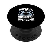 Breathe Submerge Overcome Ice Bath PopSockets Adhesive PopGrip