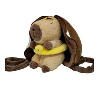 Breathing Animal Doll | Soft Huggable Cuddly Musical Toy,Breathing Stuffed Animal Plush Capybara - for Teens Students Adults Living Room Bedroom Birthday Christmas