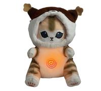 Breathing Brush - Motion-Activated Sleep Cat | Ultra Soft Calming Add-On Toy with a Gentle Rhythm and Adjustable Features for Relaxation