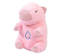 Breathing Capybara Plush, Sleep Companion with Music Lights & Rhythmic Breathing, 28cm Soft Toy for Children Adults, Calming Sensory Gift, 3 AAA Battery Powered