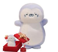 Breathing comfort doll, Cute Animal Soothing Doll, Soft Plush Penguin Toy, Sturdy and Safe Baby Sleep Companion Toy for Kids Nursery Bedtime