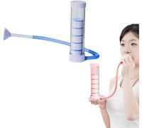 Breathing Exercise Device for Lungs, Deep Breathing Trainer, Natural Lung Trainer for Adults, Breathing Dumbbell, Portable Muscle Trainer, Abdominal Muscle Trainer, Vest Line Muscle Trainer