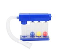 Breathing Exercise Device for Lungs, Lung Exerciser Device 600cc to 1200cc 3 Chamber Respiratory Training Device for Lung Capacity Recovery Postoperative Breathing Fitness