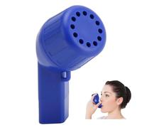 Breathing Exercise Device - Professional Lung Trainer with Adjustable Resistance for Improved Lung Capacity & Respiratory Strength - Portable Breathing Exerciser for Athletes, Singers & COPD Patients