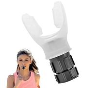 Breathing Exercise Trainer - Breathing Lung Exerciser - Lung Exerciser Expander Device | for Expiratory Inspiratory Muscle Trainer, Improves Sleep, Fitness, White