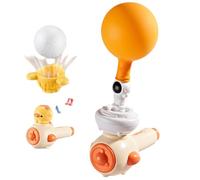 Breathing Exerciser for Kids with Whistle, 1 Set Comprehensive Breathing Trainer with Foam Balls & Balloons Exerciser for Speech/Lung/Respiratory Training.
