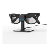 Breathing Light Charging Dock for Meta Wayfarer/Skyler/Oakley HSTN/Headliner/Blayzer Optics/Scriber AI Glasses - Dual USB-C Ports
