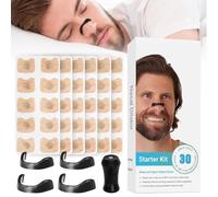 Breathing Nasal Strip, 60 pcs Magnetic Breathing Nasal Strip Nose Strip Snoring Aids for Men and Women Nose Magnet for Breathing Anti-Snoring Equipment for Home, Travel, Helps Stop Snoring Stone