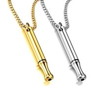 Breathing Necklace, Anxiety Necklace Breathing, Mindful Breathing Necklace, WKxinxuan Necklace for Anxiety Relief, Meditation, Anxiety Gift for Women Men, Color+Sliver