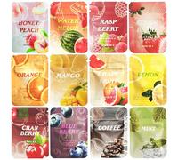 Breathing Necklace Flavoured Filters Refills, 12 PCS Different Flavors Filter Tips for Breath Practice Calming Relaxation and Focus