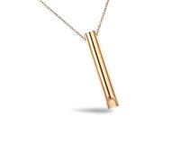 Breathing Necklace,Stress Relief Necklaces,Breathlace Whistle Device Stop stainless steel Aids,holder Lanyard for Calming Breath Anxiety Meditation Therapy Gift Women Men Christmas Valentine Birthday