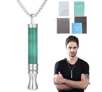 Breathing Necklace with Resistance, ADDLIVE Breathlace with Resistance Filter, Brea-Thing Necklace with Filter, Brea-Thing Resis-tance Neck-lace with Fil-TER and Flavoured Fil-TER Tips for Relax (AC)
