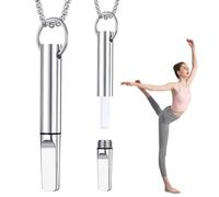 Breathing Necklace with Resistance, Breathe Free Necklace for Anxiety Relief & Mindful Relaxation, Portable Breathing Necklace for Calm & Focus