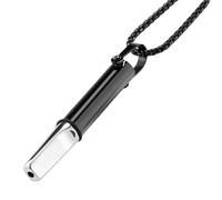 Breathing Necklace with Resistance, Breathing Necklace for Anxiety Relief, Breathing Exercises, Meditation, Mint/orange/lemon Flavoured, Christmas Valentine's Day Birthday Gift for Father, Women, Men