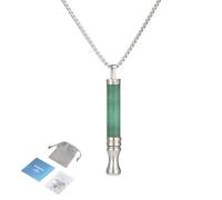 Breathing Necklace with Resistance, Breathing Resistance Necklace with Filter, for Anxiety Relief Relaxing Stress While Traveling Portable for Men and Women