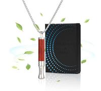 Breathing Necklace with Resistance, New 5X20 Pro Breathlace with Resistance Filter Natural Mindful Breathing Necklace for Quitting Unhealthy Habit & Anxiety Relief