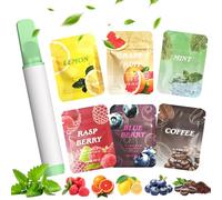 Breathing Necklace with Resistance, Portable Flavoured Air with 6 Flavoured Filters for Home Office Outdoor