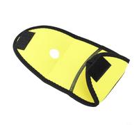 Breathing regulator 2nd stage protector cover for scuba diving made with neoprene and nylon to provide effective shock absorption and dust resistance (Yellow)