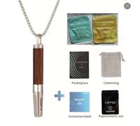 Breathing Resistance Necklace with Filter, Anxiety Breathlace with Filter for Anxiety Relief, Breathing Exercises, Meditation, The Ideal Choice for Christmas and Boxing Day