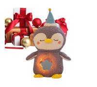 Breathing Stuffed Animal | Relief Doll with Light Music,Penguin Toys Breathing Stuffed Animal,for Kids Girls Birthday Party Favors Playtime Relaxation Naptime Sleeping
