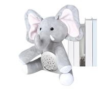 Breathing Stuffed Animals, Smooth Comfort Portable Doll, Soothing 3 Gears Adjustable Light Plush Interactive Stuffed Animal, for Boys Girls Children Home Travel Sleep Christmas Holidays Birthday