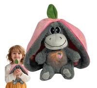 Breathing Stuffed Comfort Toy - Calming Plush Companion, Sleep Doll | Simulated Light-Up Animal Figure, Cute Night Buddy Ideal Aid for Kids, Girls, Boys