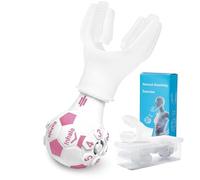 Breathing Trainer Adjustable Lung Exerciser Portable Respiratory Fitness Support Device, Regulate Oxygen Flow & Improve Lung Capacity (Pink)
