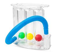 Breathing Trainer for Breathing Exercises, Lung Trainer, Breathing Trainer for Speech Therapy and Lung Function, Deep Breathing Trainer with 3-Chamber System, Therapy Aids, Sports & Physiotherapy